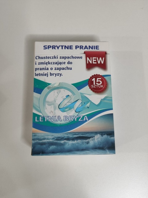 Chusteczki zmiękczające do prania