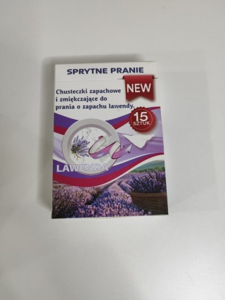 Chusteczki zmiękczające do prania