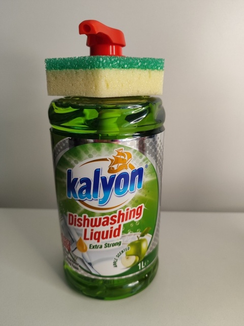 Płyn do mycia naczyń zielone jabłko
